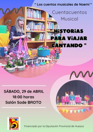 Imagen Cuentacuentos "Los cuentos musicales de Noemí"