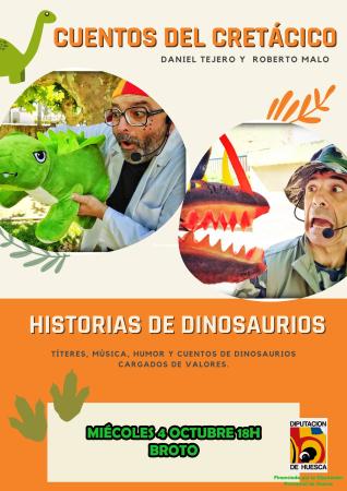 Imagen Cuentacuentos "Cuentos del cretácico"