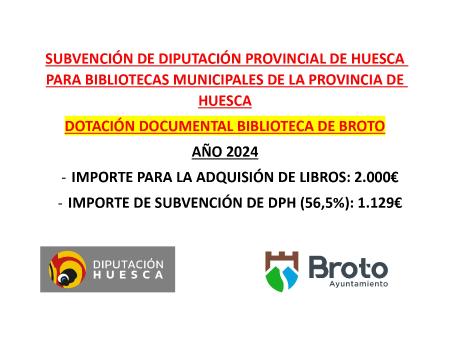 Imagen Dotación documental 2024.