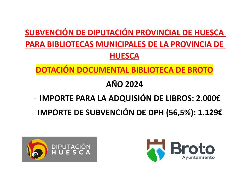 Imagen Dotación documental 2024.