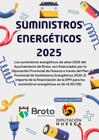 Imagen Suministros energéticos 2025