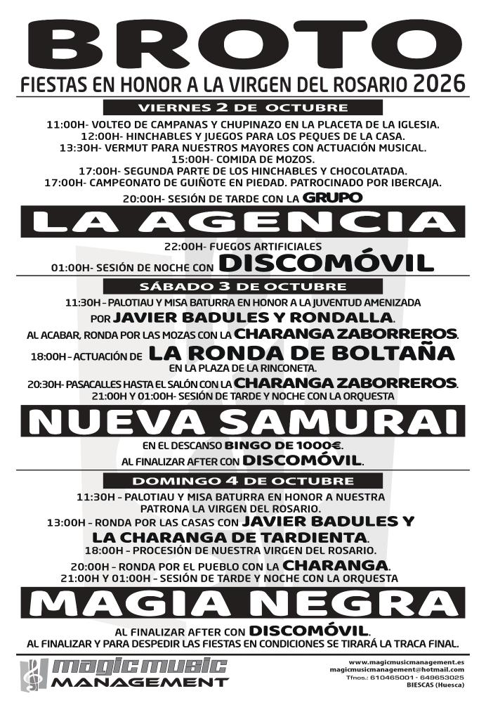 Imagen Fiestas de Broto 2026