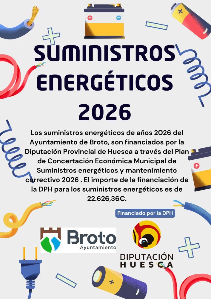 Imagen Suministros Energéticos 2026